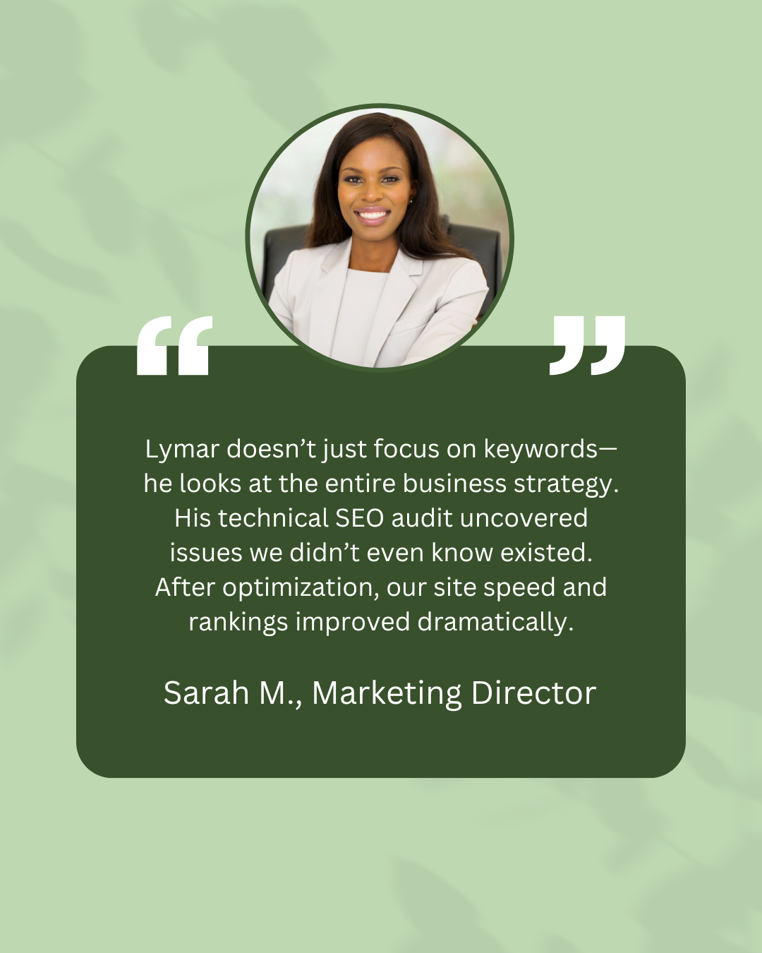 green modern customer testimonials instagram post (1)